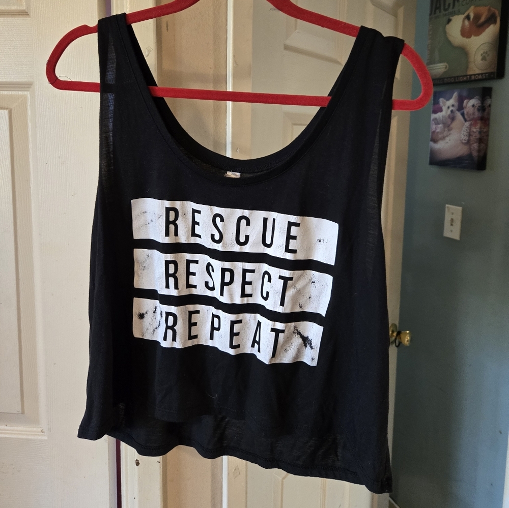 Cropped tank